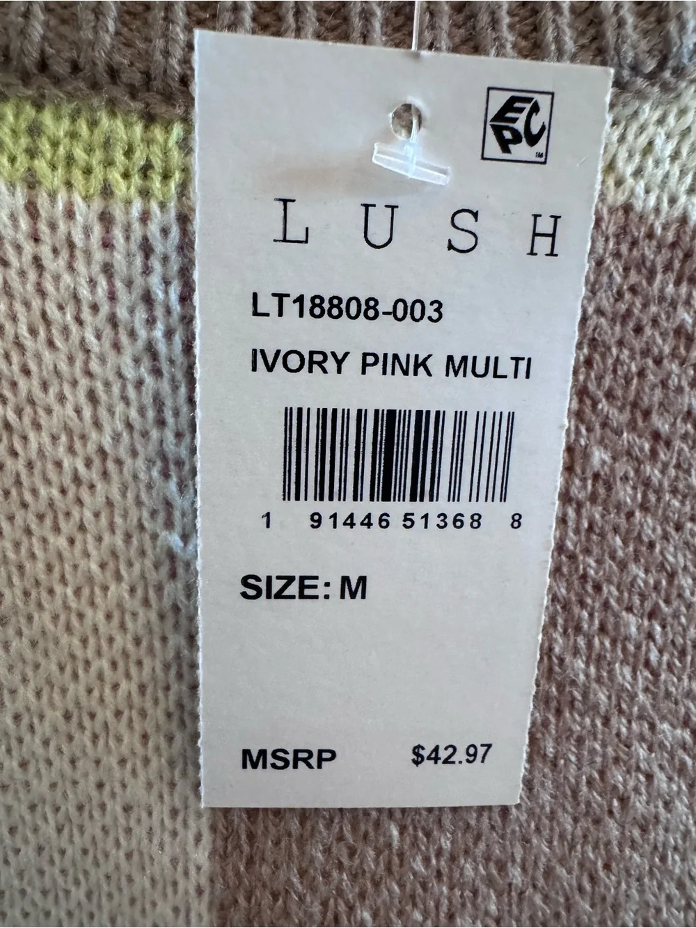 Lush cozy knit